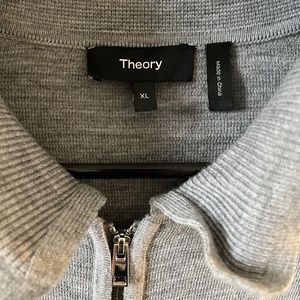 Theory Zip Cardigan | Size XL